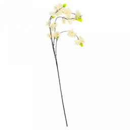 Декоративная ветка "Сакура" цвет - кремовый, 130см (Китай)