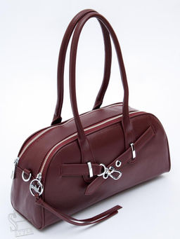 Сумка женская кожаная 9198SP wine red Velina Fabbaino-Safenta в Новосибирске