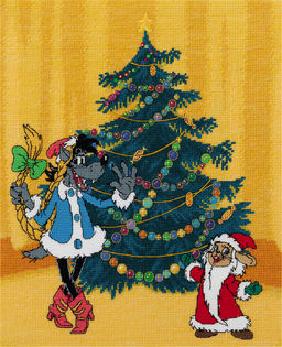 Klart набор для вышивания Союзмультфильм CMF-8-572 Расскажи, Снегурочка! 22 х 25.5 см