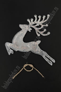 Новогодние украшения Олень 13,5*12 см (SF-1692) №9