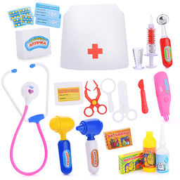 Набор доктора "Волшебная аптечка", в чемодане (22 предметов)