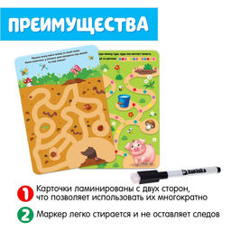 Набор пиши-стирай Лабиринты - Iq-zabiaka фото 11