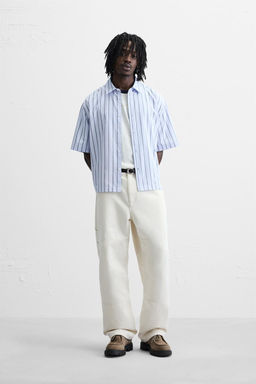 STRIPED EMBROIDERED SHIRT