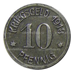 10 пфеннигов 1918 года Германия  Нотгельд Кобленц