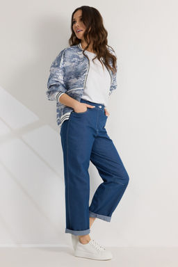 Костюм Magia mody 2558 бело-голубой+синий