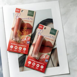 Тинт для Губ и Щек Бархатный Матовый 06 Berry Tea, Терракотовый BABY BRIGHT, 2.4 гр