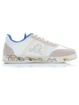 05-6015-2 WHITE/BEIGE Кроссовки женские (искусственные материалы) - No name фото 9