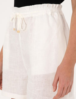 Beyaz Comfort Fit Bermuda _ort - Pierre cardin фото 5