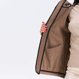 RODOS Ветровка softshell женская демисезон М-312 Какао