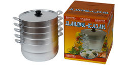 Мантоварка 6 л, 4 сетки - Калитва фото 3