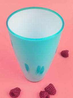 Цена за 2 шт. Стакан 400мл пластиковый (цвет микс) OLS-179-6