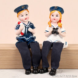 Фигурка Моряк висячие ножки 10,5 см / XC552 /уп 4/288/