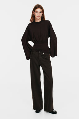 Top drapeado de punto - H&m фото 4