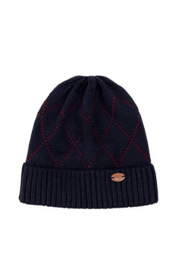 Мужской темно-синий берет