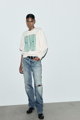 SLOGAN SWEATSHIRT