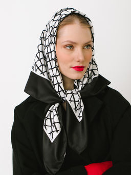 Большой мягкий очень нежный двусторонний платок - Tantino фото 6