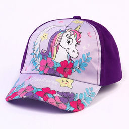 Кепка детская, размер 52-56, Минни Маус и Единорог