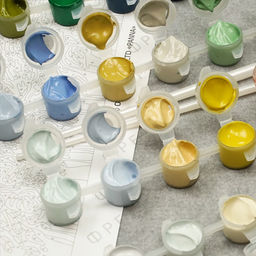 ФРЕЯ MET-PNB/PL-001 Набор для раскрашивания по номерам 50 х 40 см Кацусика Хокусай, Большая волна в Канагаве