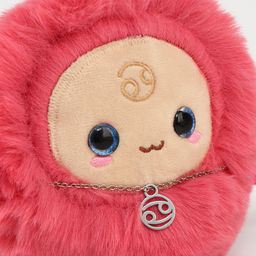 Мягкая игрушка  Зодиак Создай своё украшение. Рак, с кулоном