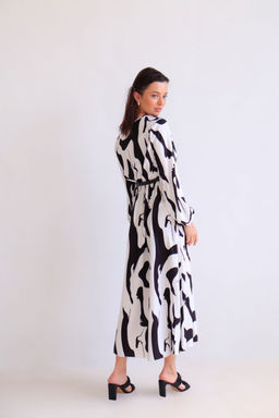 Martichelli Платье чёрно-белое  фото 4