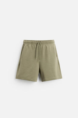 INTERLOCK TEXTURED BERMUDA SHORTS - Zara фото 33