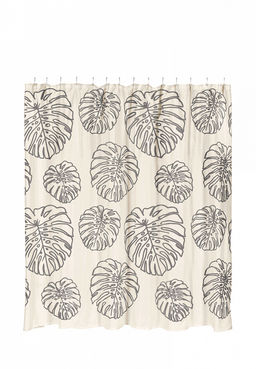 Шторка для ванной 180x200 молочный полиэстер - Denastia фото 2