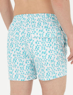 Пляжные шорты синие