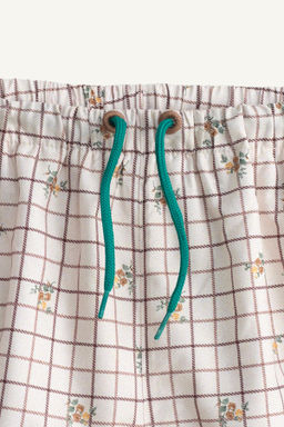 BERMUDA BA?O CUADROS Y FLORES LIMITED EDITION / Crudo - Zara фото 6