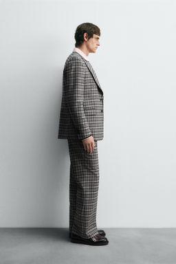 CHECK SUIT TROUSERS HARRY LAMBERT FOR ZARA X DISNEY  фото 4