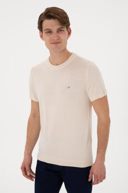 Erkek Slim Fit Bisiklet Yaka Ta_ Ti__rt Sepette S_rpriz _ndirim - U.s. polo assn фото 3