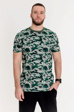 Футболка М10256Кф Камуфляж - Елена фото 4