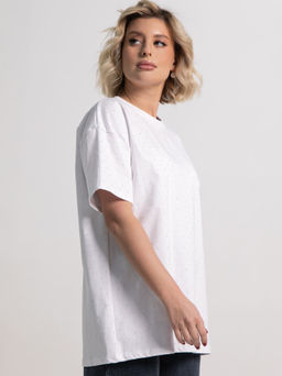 Футболка Ия (белая/стразы) Б15235-4М