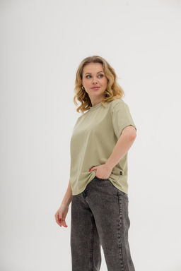 Футболка высокое качество пенье 95% хлопок, 5% лайкра - Knitka wear фото 8