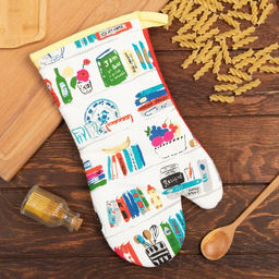 Варежка Доляна Adding the sause , цв. красный,14*32 см, 100% п/э