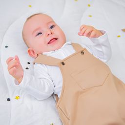 Рубашка с воротником поло Молоко 0+ - Bungly фото 2