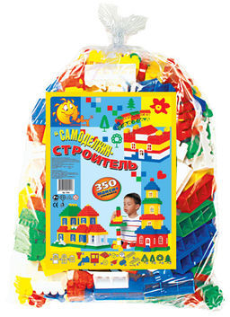 . Конструктор "Строитель" 350 эл. Макси -плюс арт.1016 /4