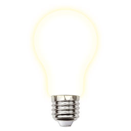 LED-A60-7W/3000K/E27/FR GLH01WH Лампа светодиодная. Форма "A", матовая. Серия Heaven. Теплый белый свет (3000K). Картон. ТМ Uniel
