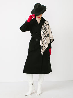 Большой мягкий очень нежный двусторонний платок - Tantino фото 5