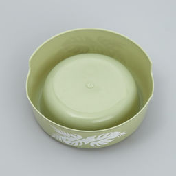 Цена за 2 шт. Миска пластиковая «Тропики», 250 мл, оливковая