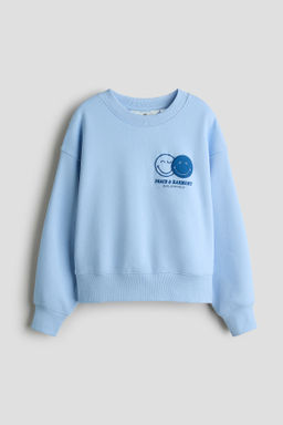 Sudadera con motivo estampado