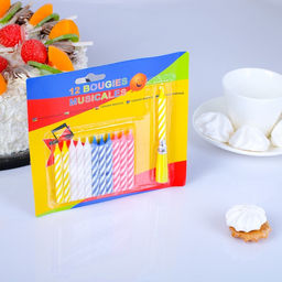 Свеча для торта (набор 12 свечей +1 музыкальная) - Simaland фото 4