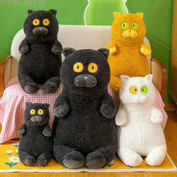 Мягкая игрушка Кот-лупоглазик