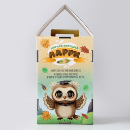 Мягкая игрушка 1 сентября: Совушка с глобусом, серая - Milo toys фото 7