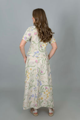 Блуза лен 70%, хлопок 30%