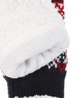 Пеpчатки Китай W47 bordo/navy - Modo gru фото 2