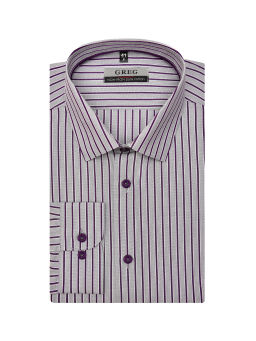Сорочка мужская длинный рукав GREG 371/231/6130/Z/1p