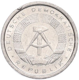 Монета 1 пфенниг 1988 года Восточная Германия (ГДР)