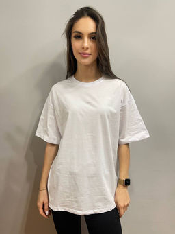 K11023 Футболка OVER SIZE БЕЛЫЙ