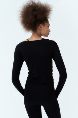 Top de deporte seamless en DryMove - H&m фото 3