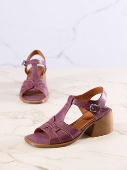 Босоножки 5037.23663bе.Вакса бордо+коричневый